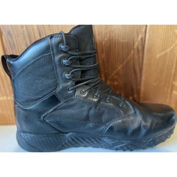 UNDER ARMOUR Mens Stellar Tactical Black Boots 1289001-001 US Size 14 - Picture 6 of 9